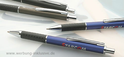 Metall-Kugelschreiber Softstar