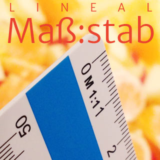 Linale mit Werbeaufdruck - individuelle Maßstäbe
