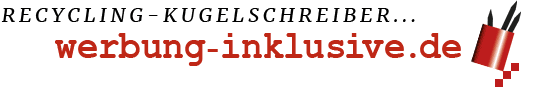 Logo Recycling-Kugelschreiber