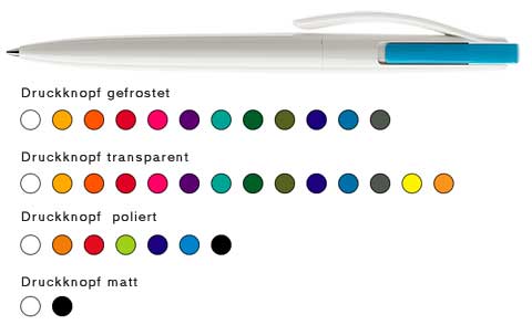DS2 Farben für Druckknopf